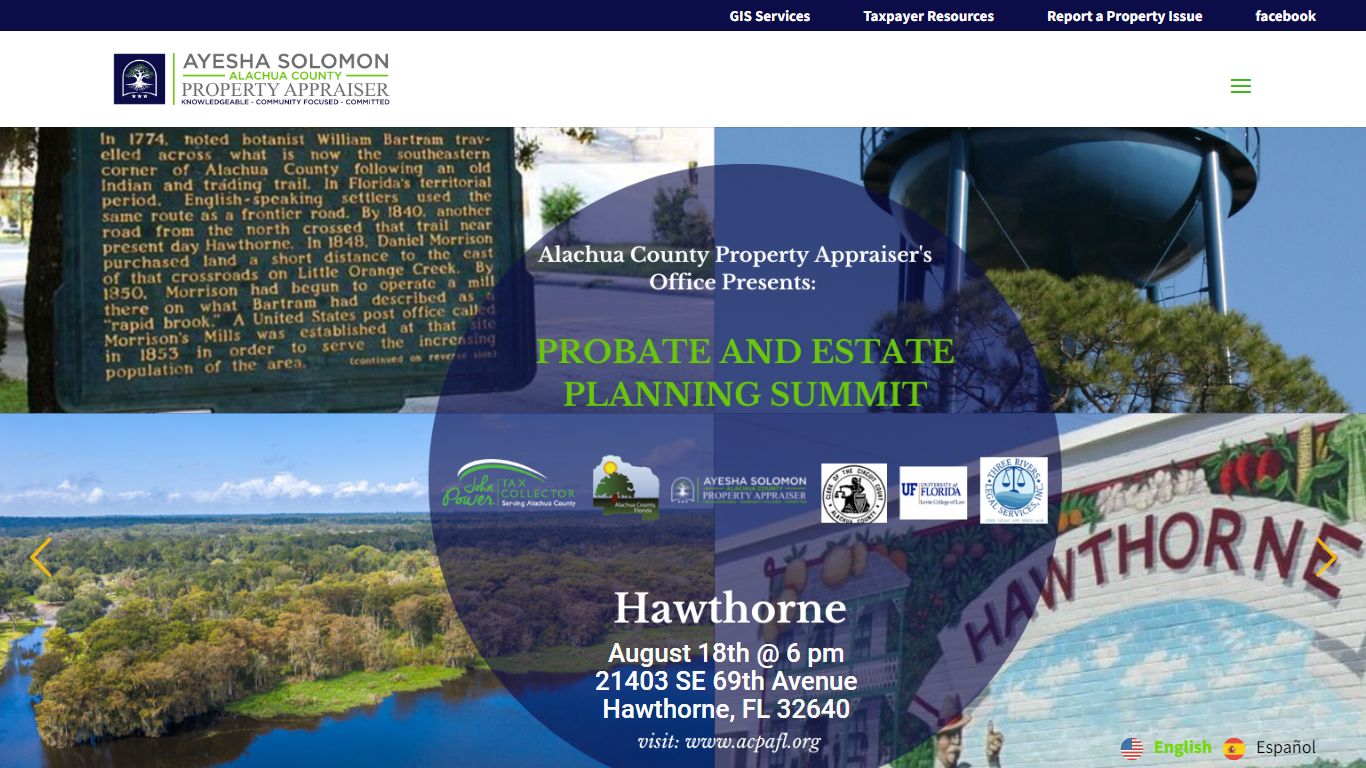 Home - Alachua County Property Appraiser